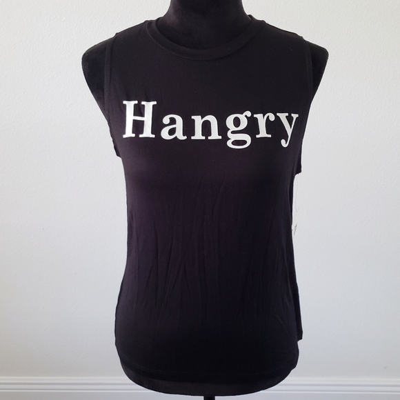 Dirtee Laundry Tops - B2G1 NWT Dirtee Laundry "Hangry" Description Tank